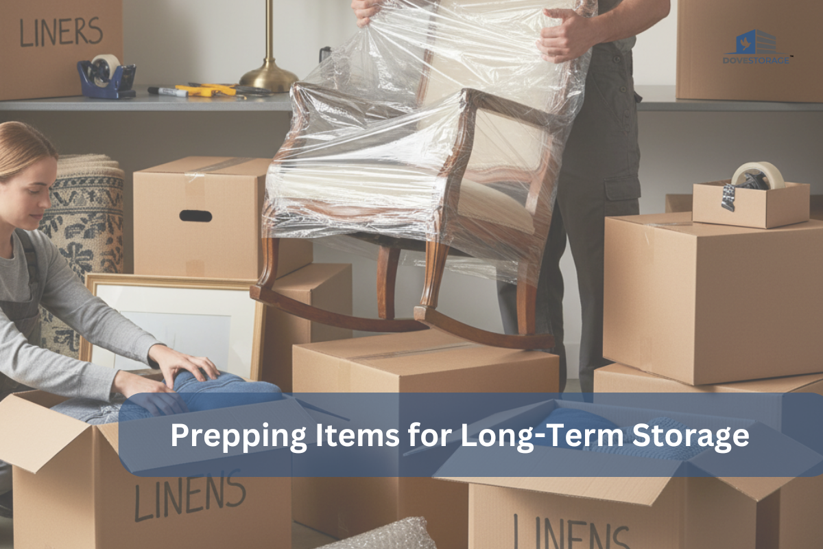 Prepping Items for Long-Term Storage